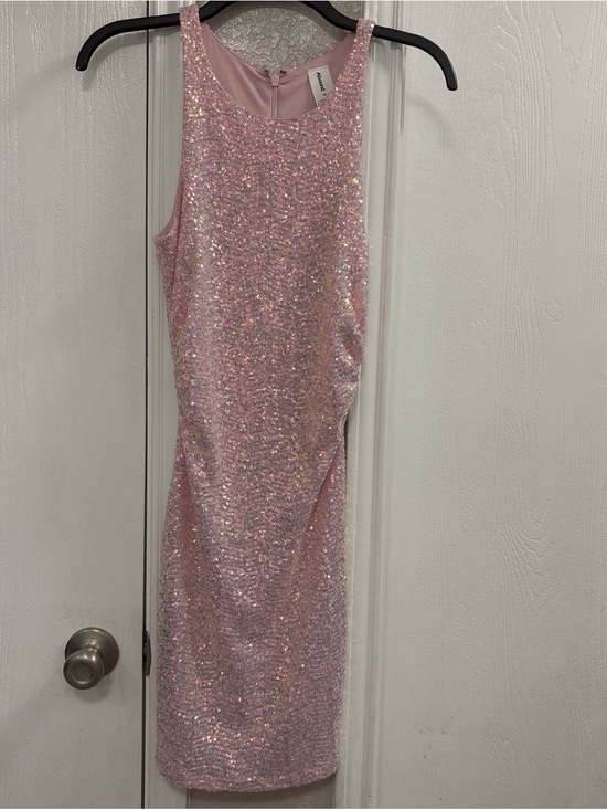 Abound Dresses & Skirts - Abound Pink Sequin Midi Dress